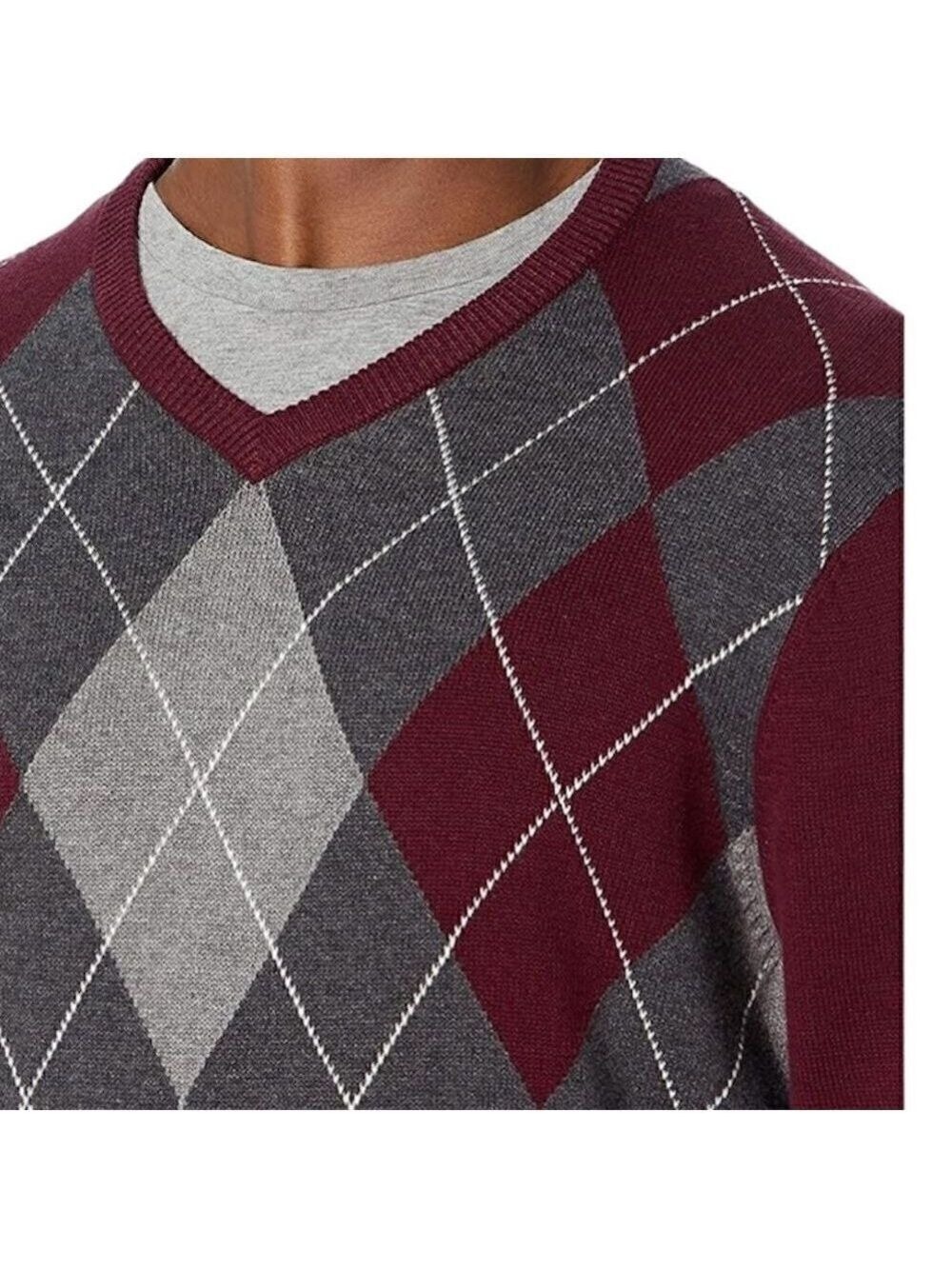 Amazon Essentials Men's V-Neck Sweater XL - Picture 9 of 11